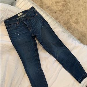 Madewell 9” High Riser Skinny Skinny Jeans